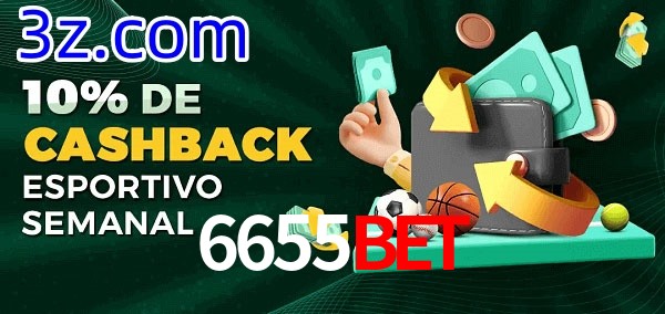 10% de bônus de cashback na 6655Bet