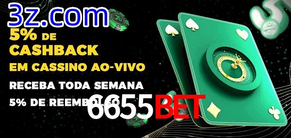 Promoções do cassino ao Vivo 6655Bet